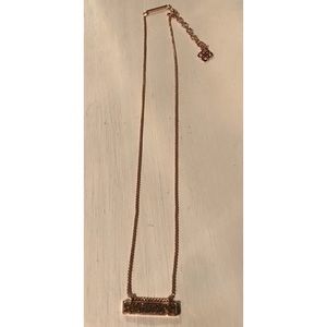 Leanor Rose Gold Pendant Necklace